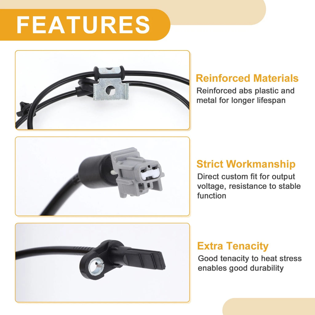 ABS Wheel Speed Sensor Replacement for Subaru Outback Front Left (2010–2025)