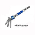 Double-Sided Magnetic Cross Head Screwdriver Bit for Impact Drivers