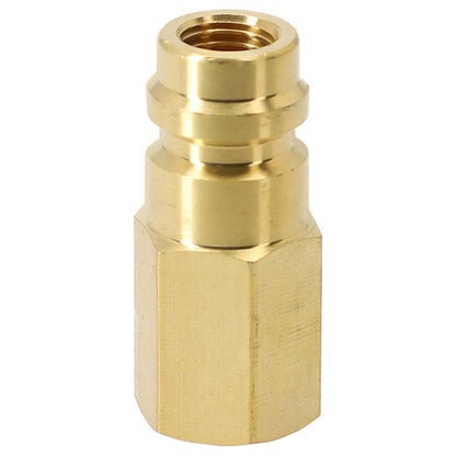 R134a Air Conditioning Coupling Adapter for SAE Connection (Brass)