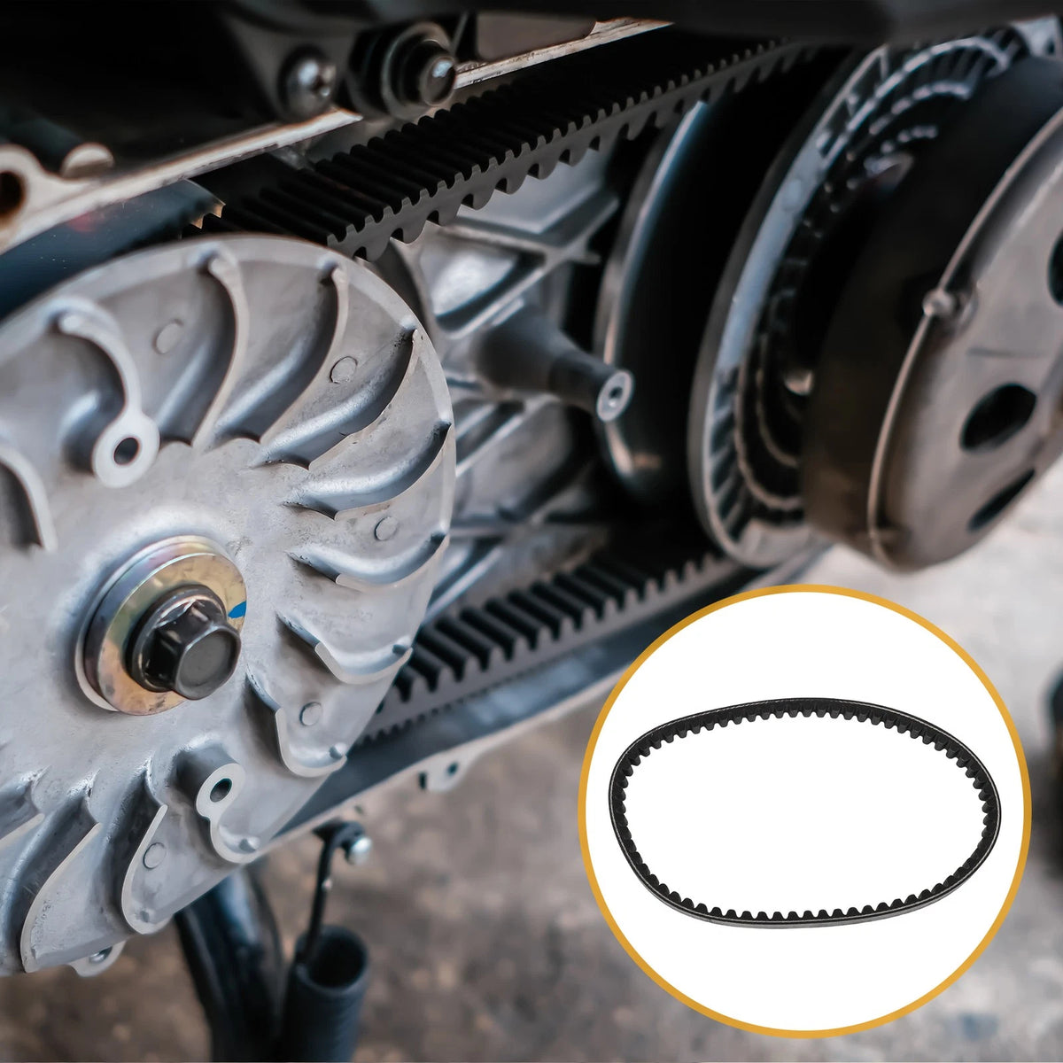 Drive Belt V-Belt Replacement for Honda Dio 50cc AF18E ZX Shadow (1988–2011)