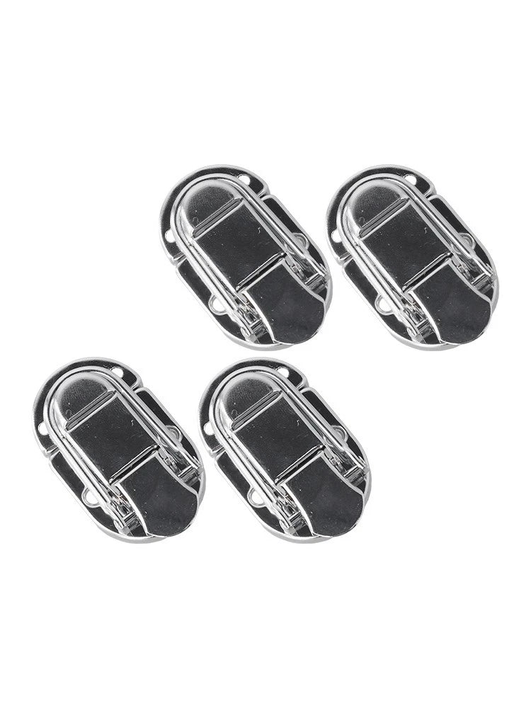 Set of 4 Vintage Style Hasp Latch Clasp Toggle Buckles for Crafting