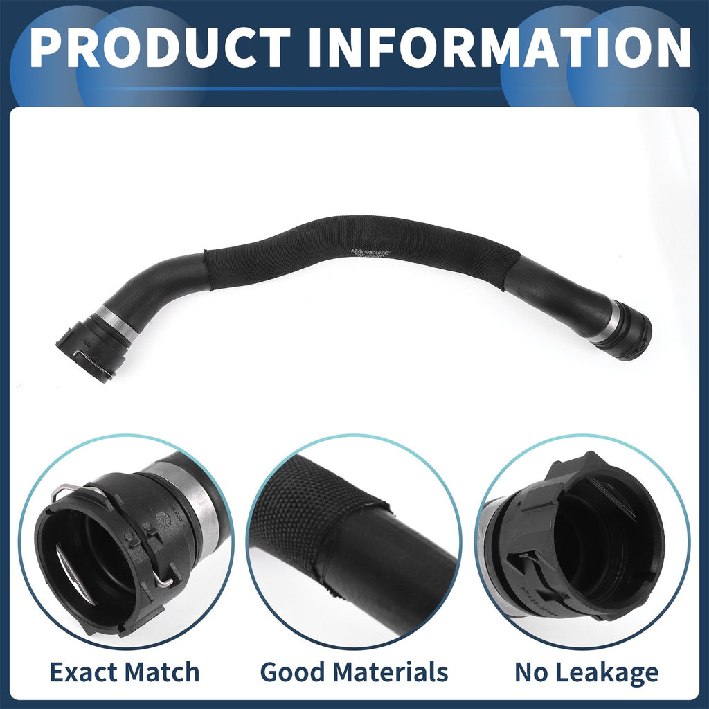 Radiator Hose Replacement for Audi Q5 2.0L 2011–2012 1 Piece