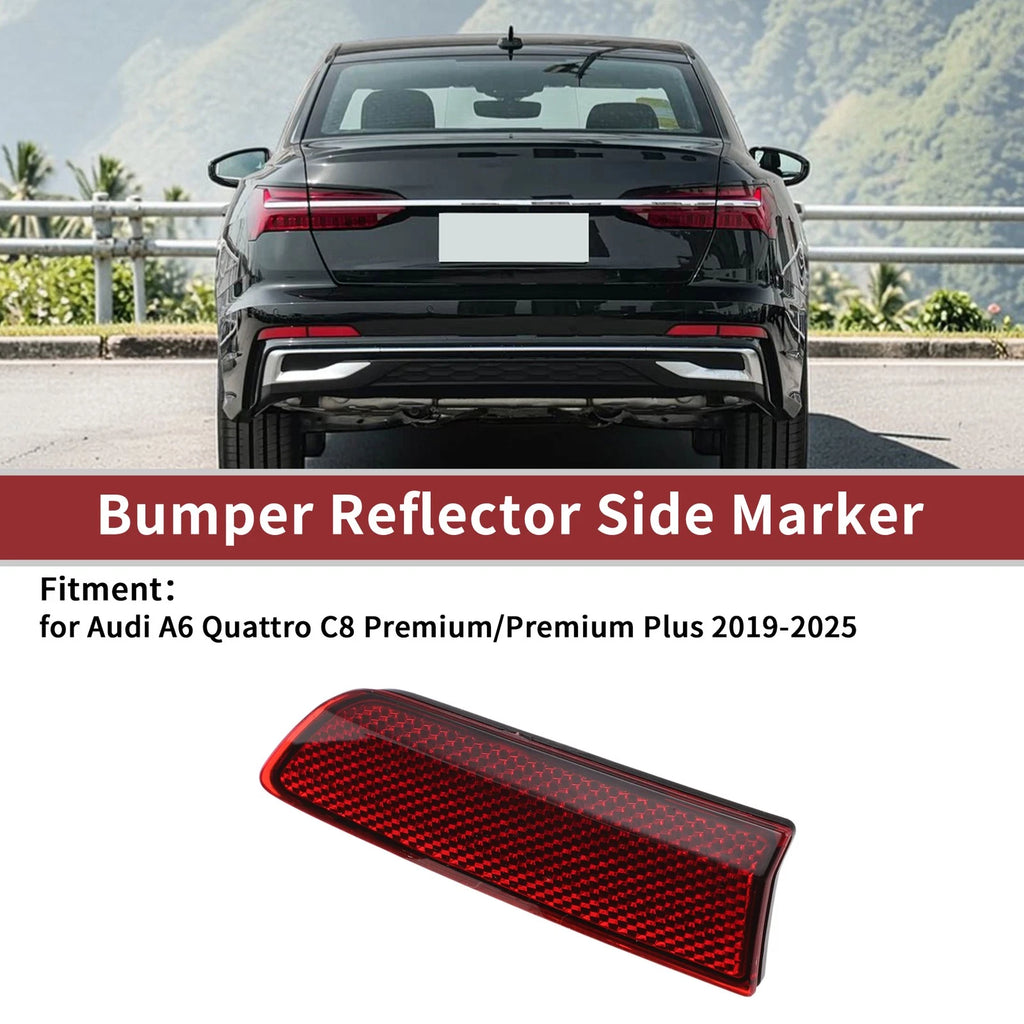 Rear Left Bumper Reflector for Audi A6 Quattro C8 (2019–2023)