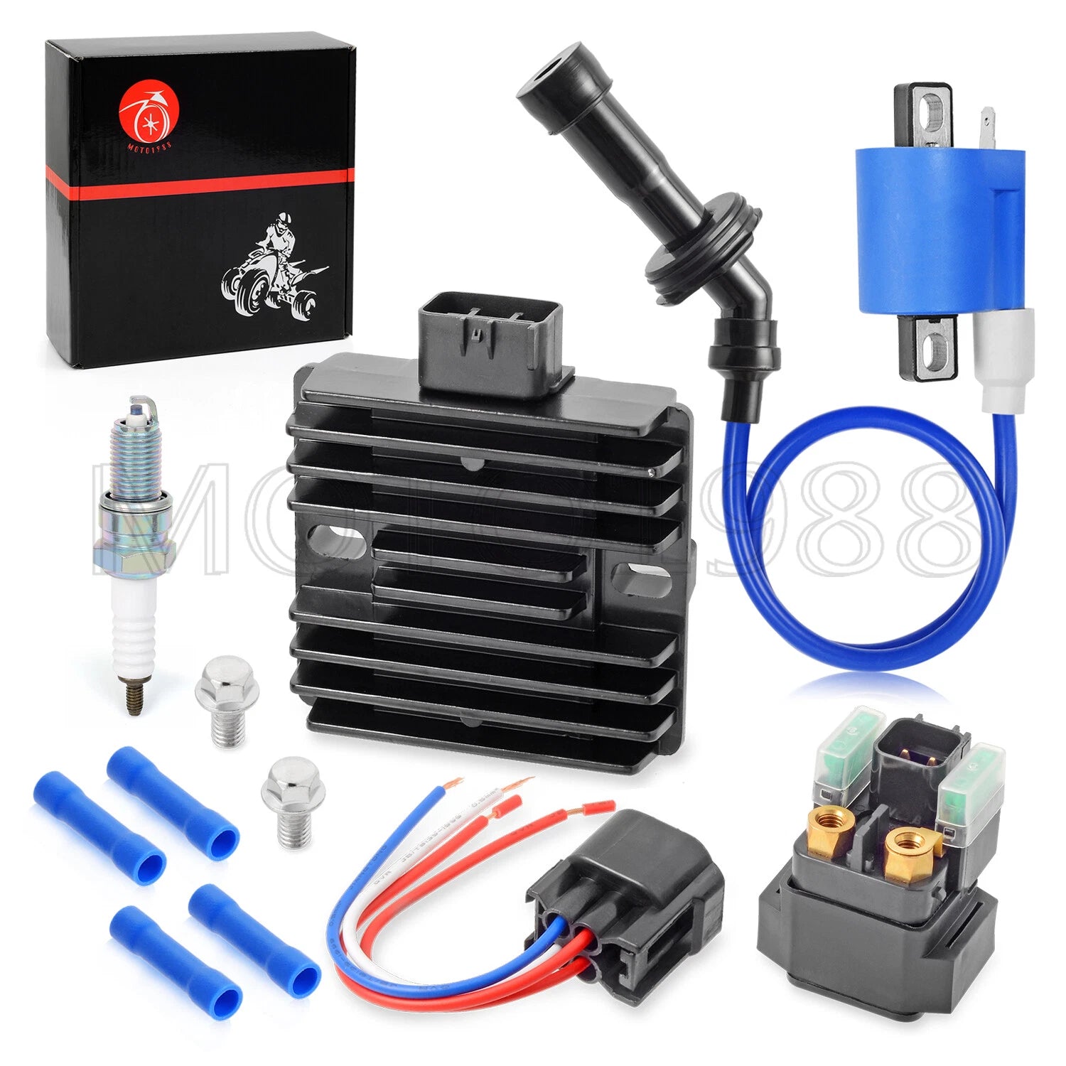 Ignition Coil Regulator Relay Connector Plugs for Yamaha Rhino 660 (2004–2007)