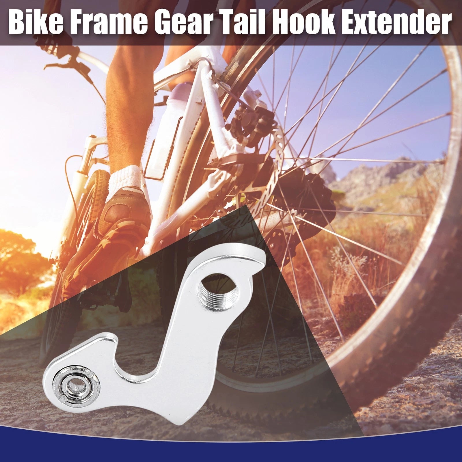Rear Derailleur Hanger Extender for Universal Gear Frame Bicycle (Any Year)