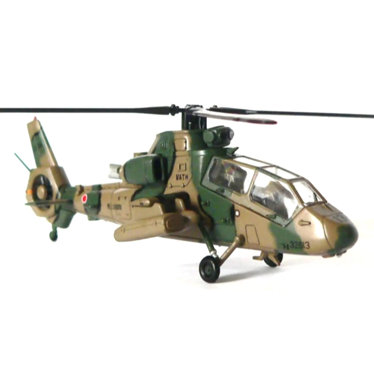 1/100 Scale Diecast JGSDF OH-1 Ninja Helicopter Model