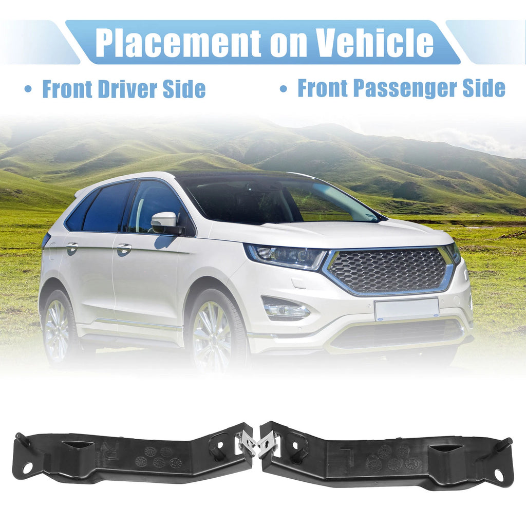 1 Pair Bumper Bracket Side Retainer for Ford Edge (2007) No. 7T4Z-17E814-A
