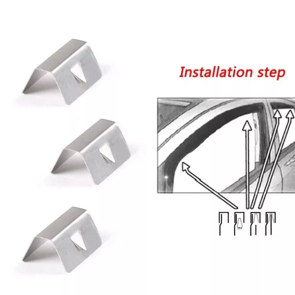 16pcs Wind Rain Deflector Clips for Heko G3