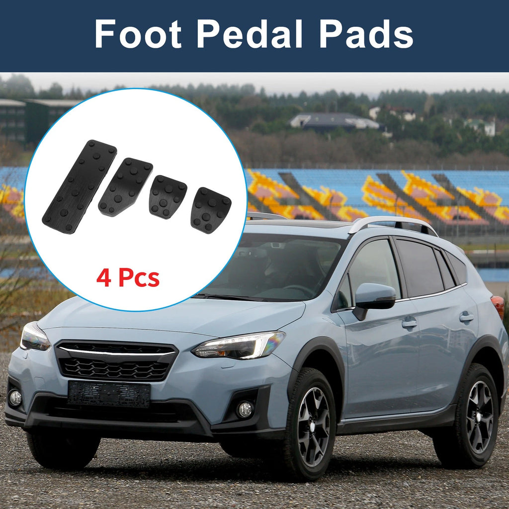 4 Pcs Foot Accelerator Pedal Covers Replacement for Subaru XV (2018–2021)