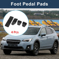 4 Pcs Foot Accelerator Pedal Covers Replacement for Subaru XV (2018–2021)