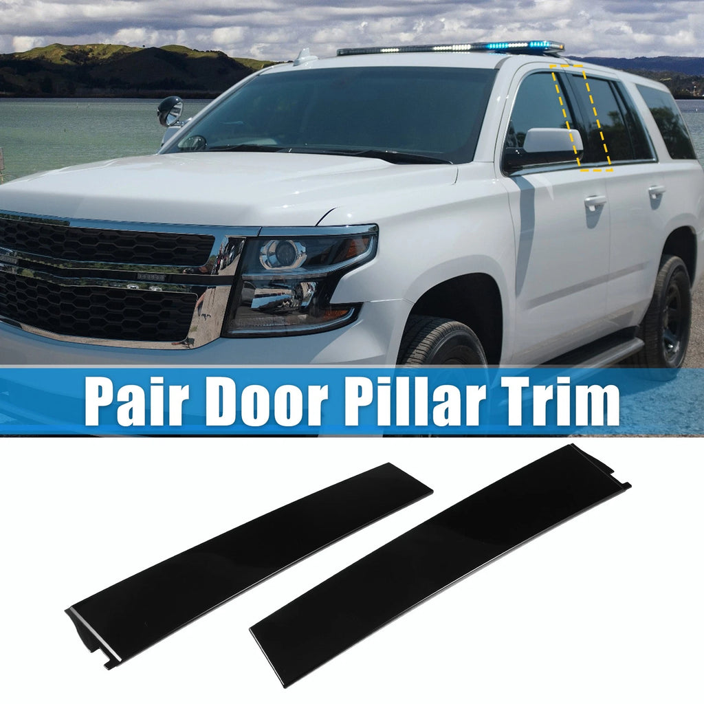 B Pillar Trim Panel Pair Left Right for Cadillac Chevy (2007–2017)