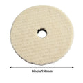 57-Inch Wool Polishing Pad for Vehicle Cleaning Tasks