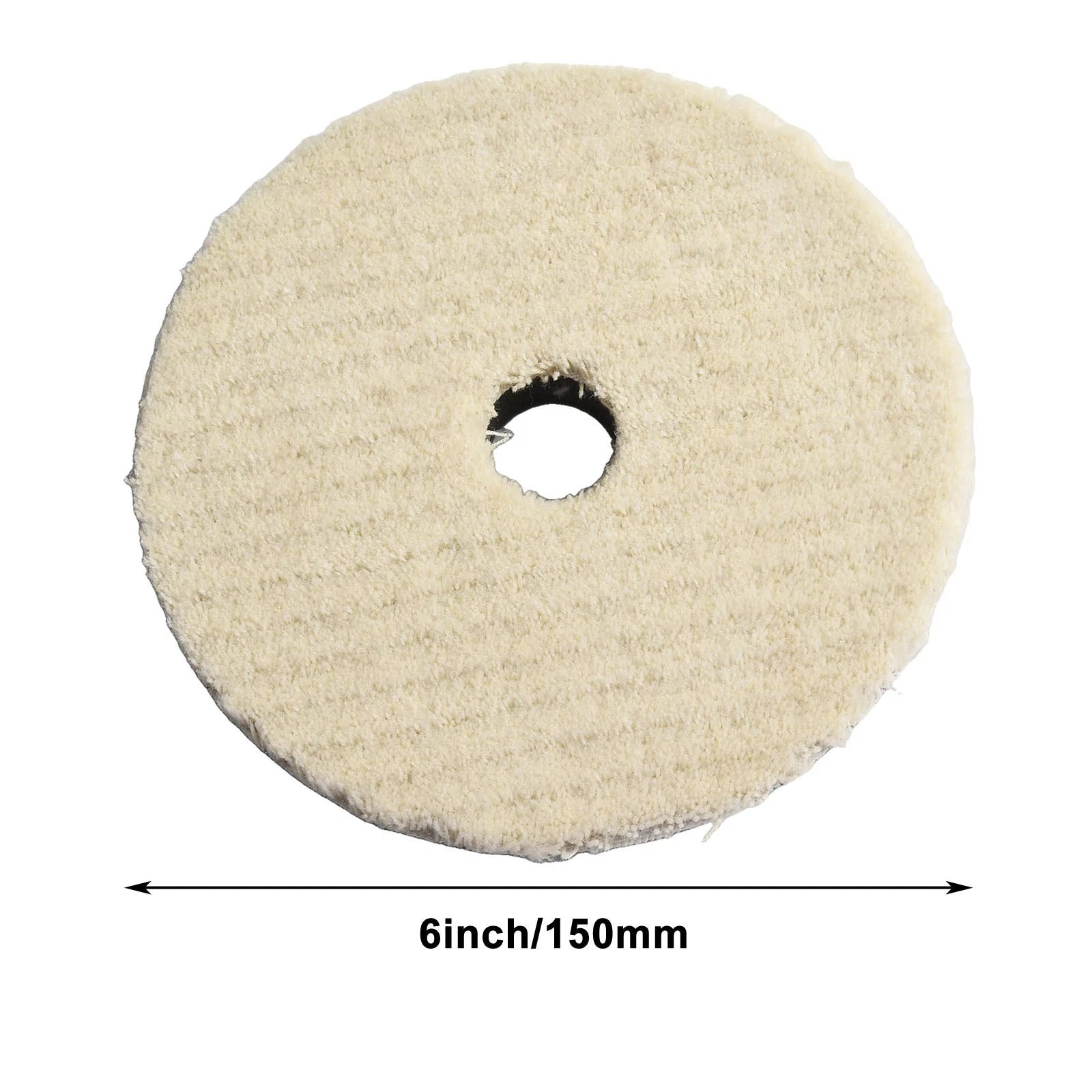 57-Inch Wool Polishing Pad for Vehicle Cleaning Tasks