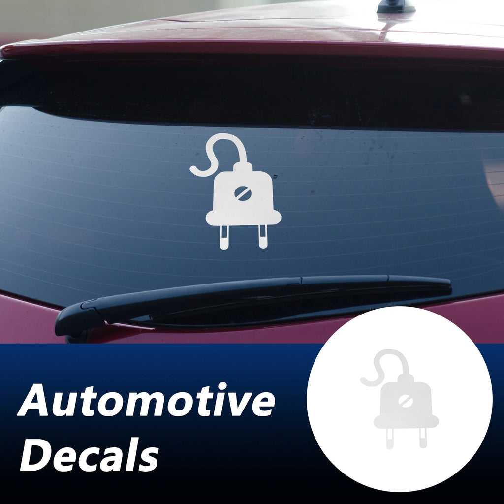 Reflective Bumper Decal for