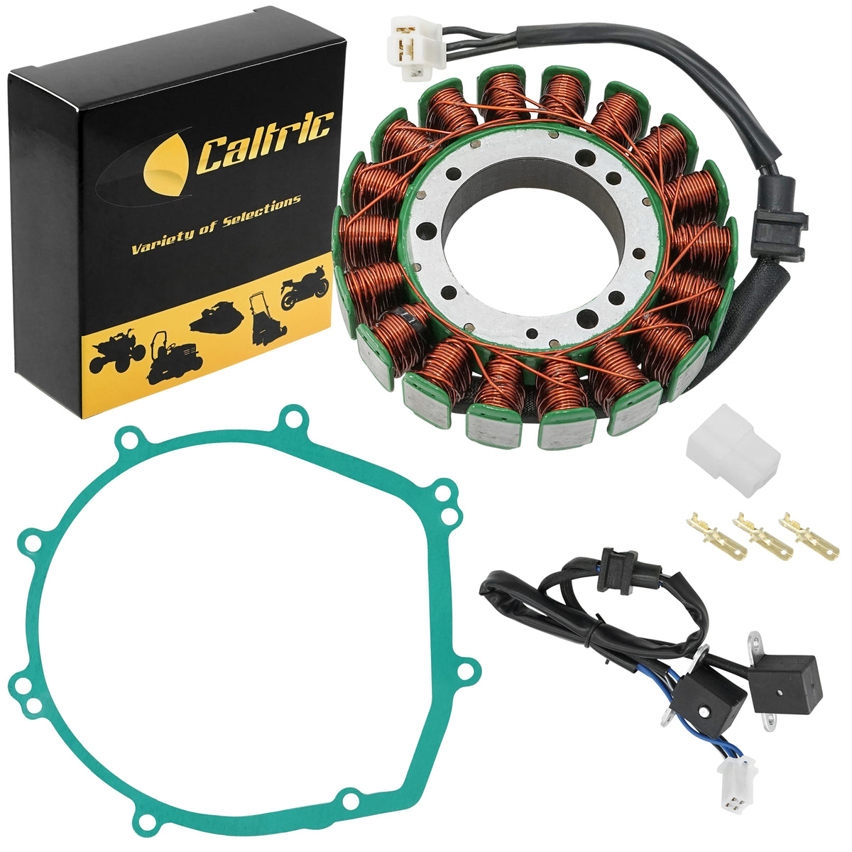 Stator and Gasket Replacement for Kawasaki Vulcan 1500 Mean Streak VN1500 (2002–2003)