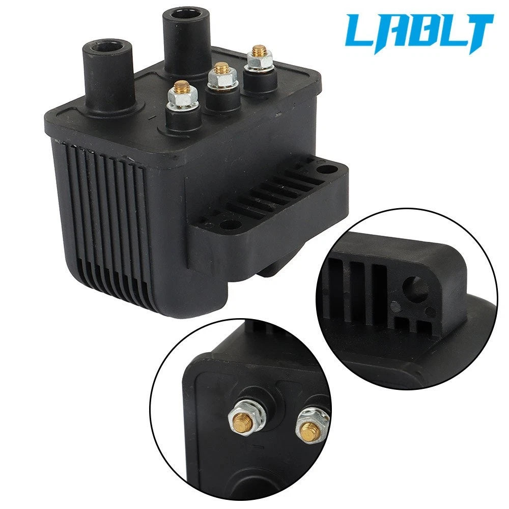 Single Fire Ignition Coil Kit for Harley Davidson Evo Big XL (1970–2003)