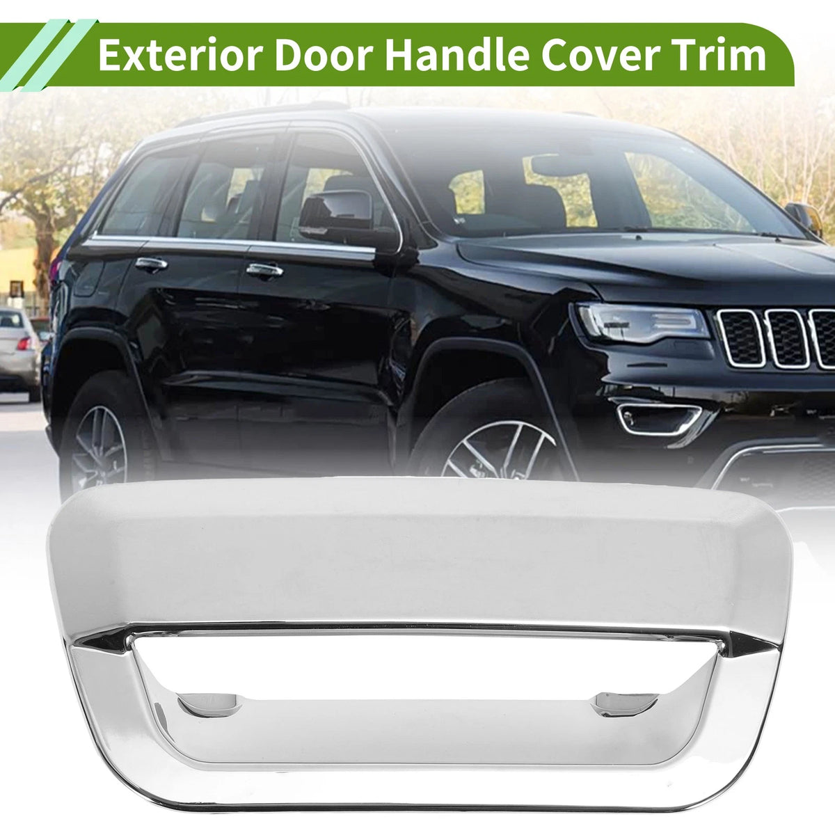 Exterior Door Handle Cover Trim for Jeep Grand Cherokee (2014–2020)