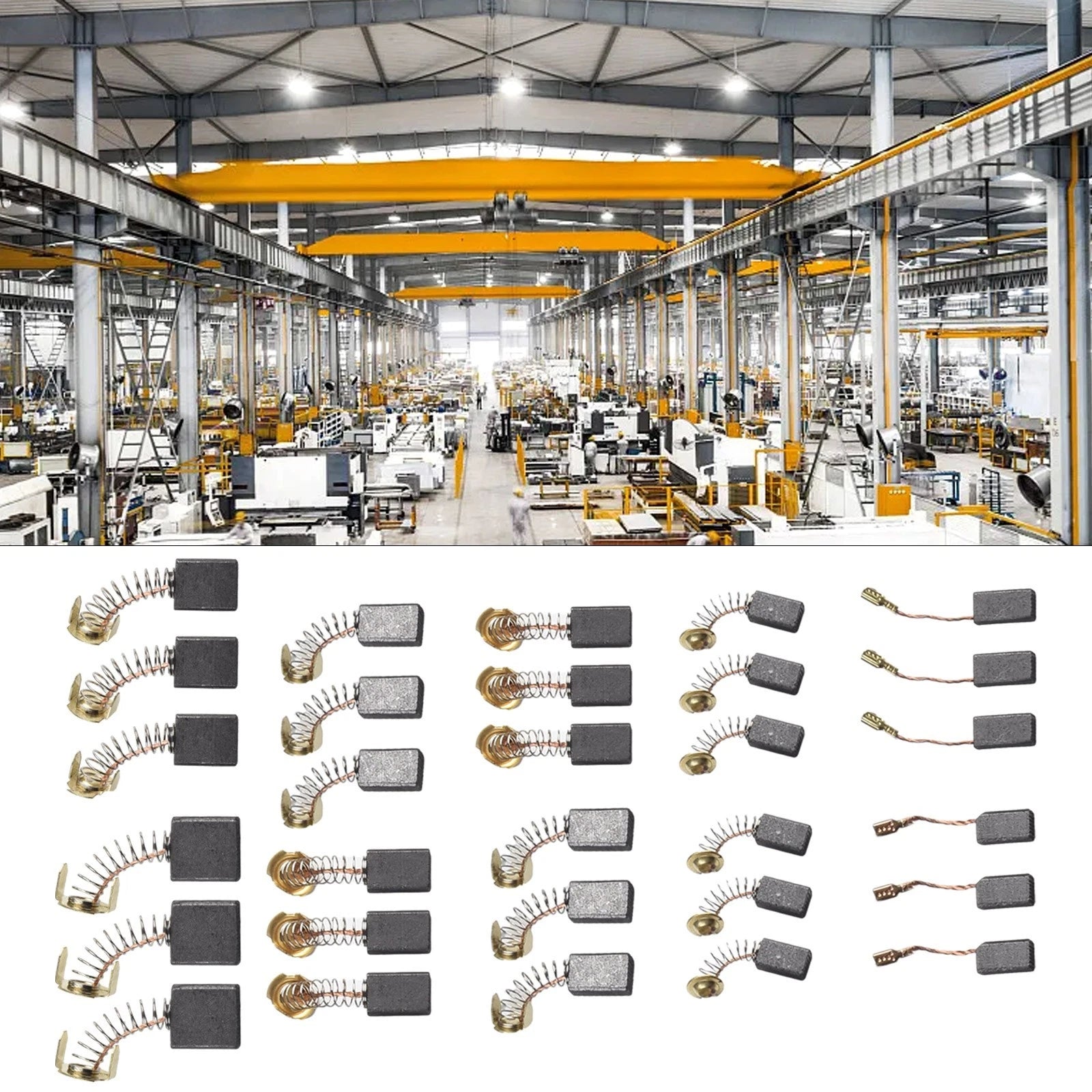 30 Pcs Carbon Brushes for Transmission Tools