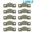 10-Pack Pillow Block Bearing UCP207-20 for Various Applications (1-1/4" Bore)