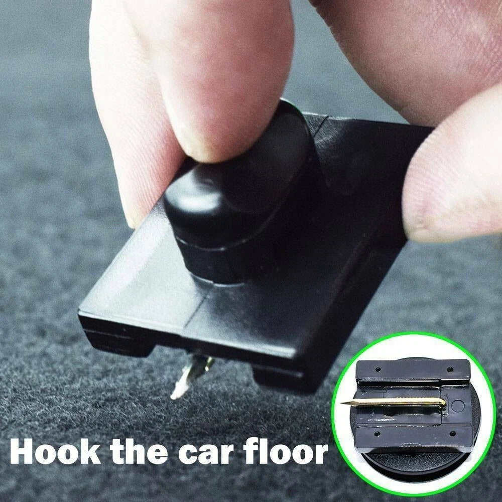 Set of 4 Floor Mat Carpet Fixing Clips for Various Makes and Models