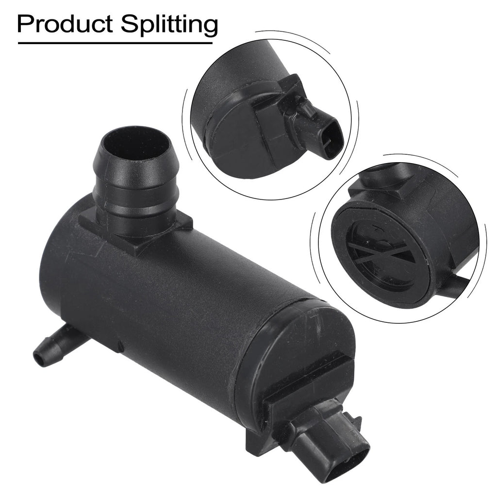 Windshield Washer Pump for KIA Optima (2011–2015), Accent (2006–2011), Elantra (2007–2010)