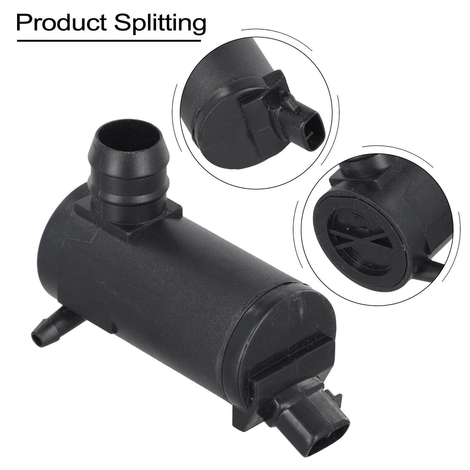 Windshield Washer Pump for KIA Optima (2011–2015), Accent (2006–2011), Elantra (2007–2010)