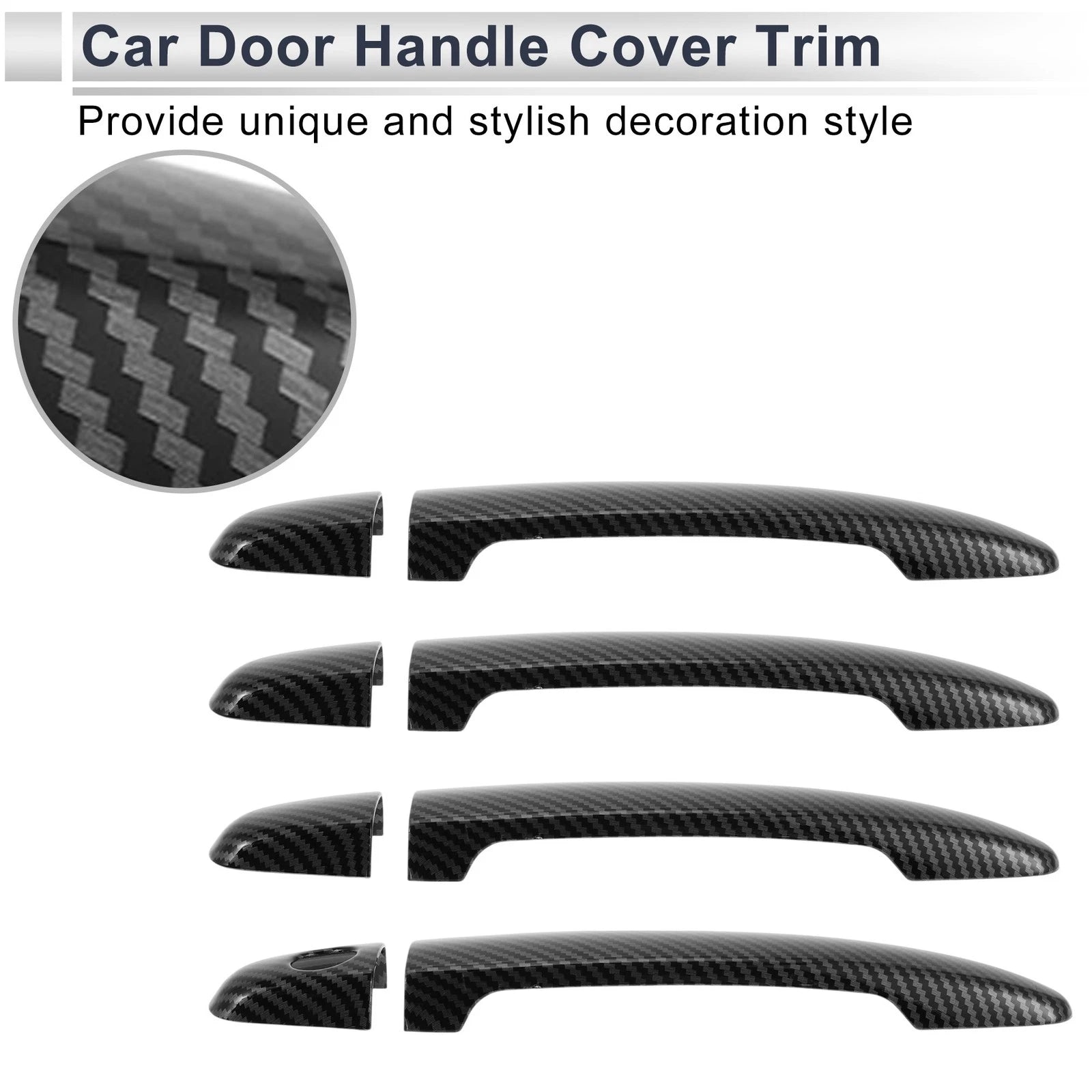Door Handle Cover Trim Replacement for Toyota Highlander (2014–2019)