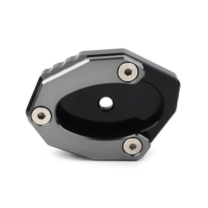 Side Stand Kickstand Plate Pad for KAWASAKI Z900/Z650/NINJA 650R 2017 Titanium
