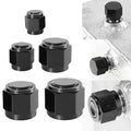 Precision Machined Aluminum for flare Cap Fitting for Reliable Performance