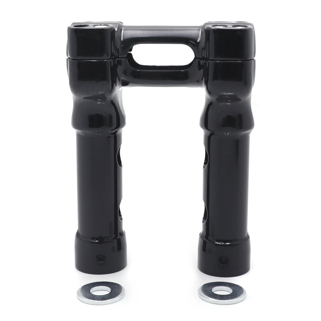 CNC Black 6" Riser Handlebar Top Clamp for Harley (Fits )