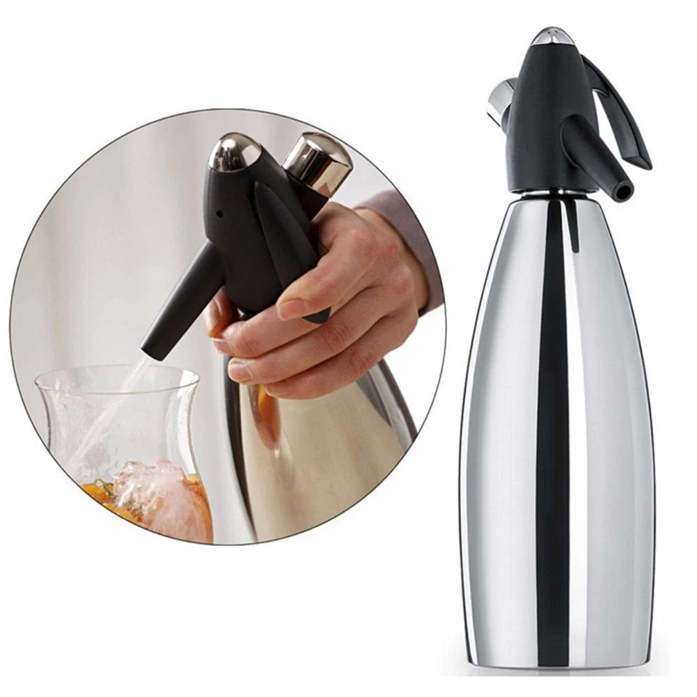 Efficient Home Beverage Station for Carbonated Drinks and Sparkling Water