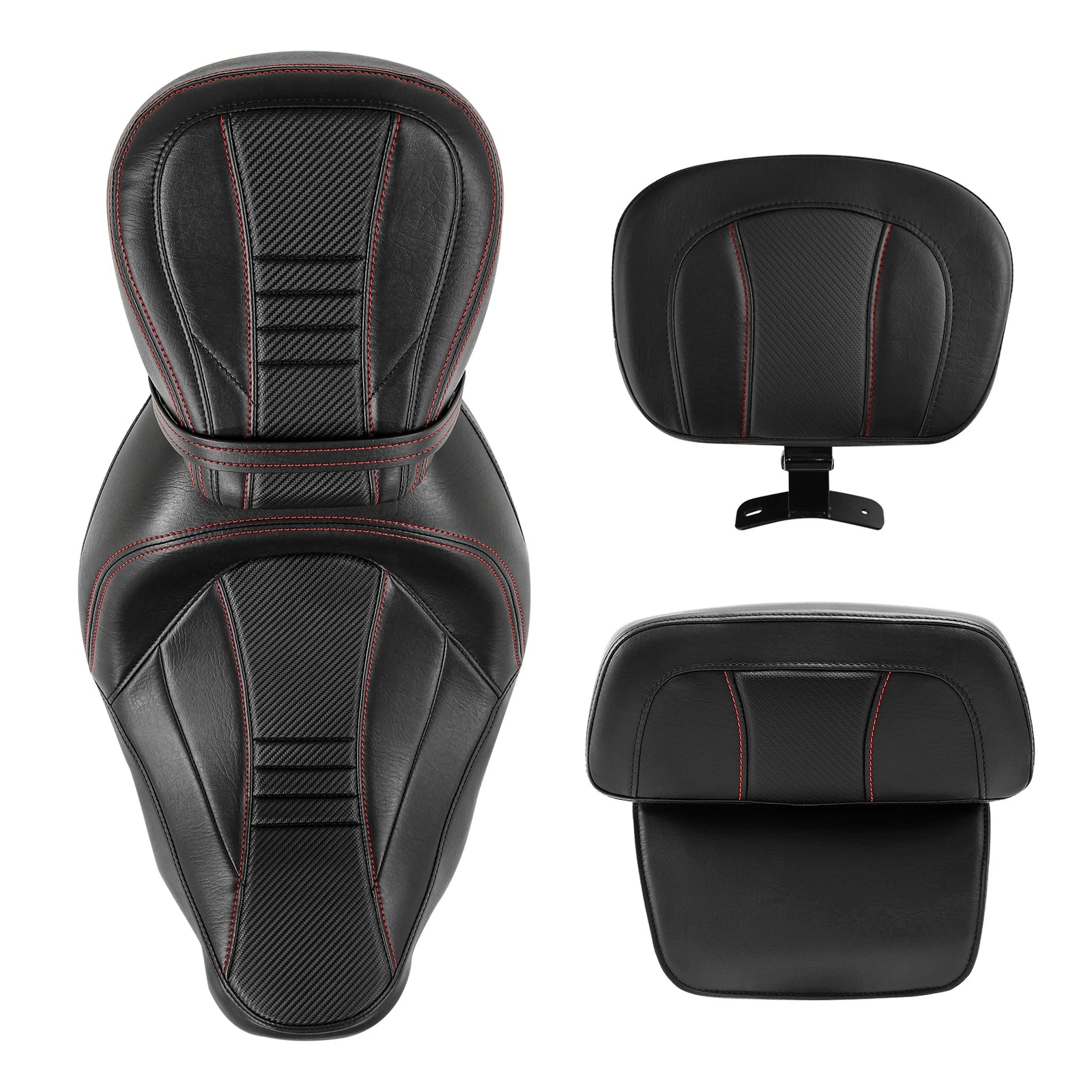 Low-Profile Backrest for Harley Touring Road Glide (2014–2023)