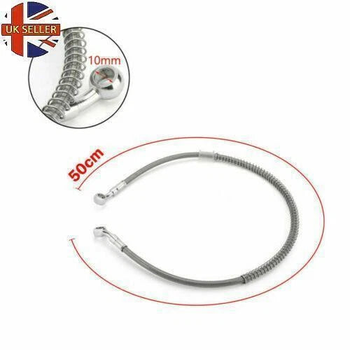 Brake Oil Hose Line with Banjo Fitting for Motorcycle (50cm/19")