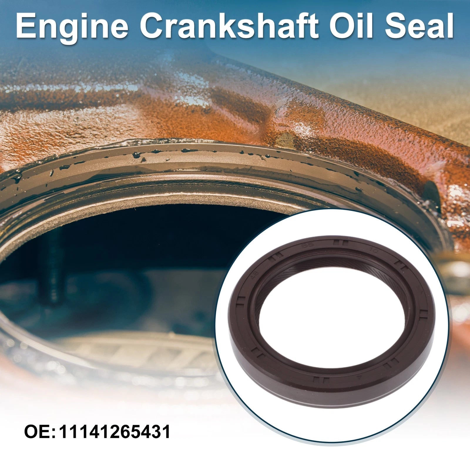 Front Crankshaft Oil Seal for BMW 7 Series (1992–2001) Engine Main Seal