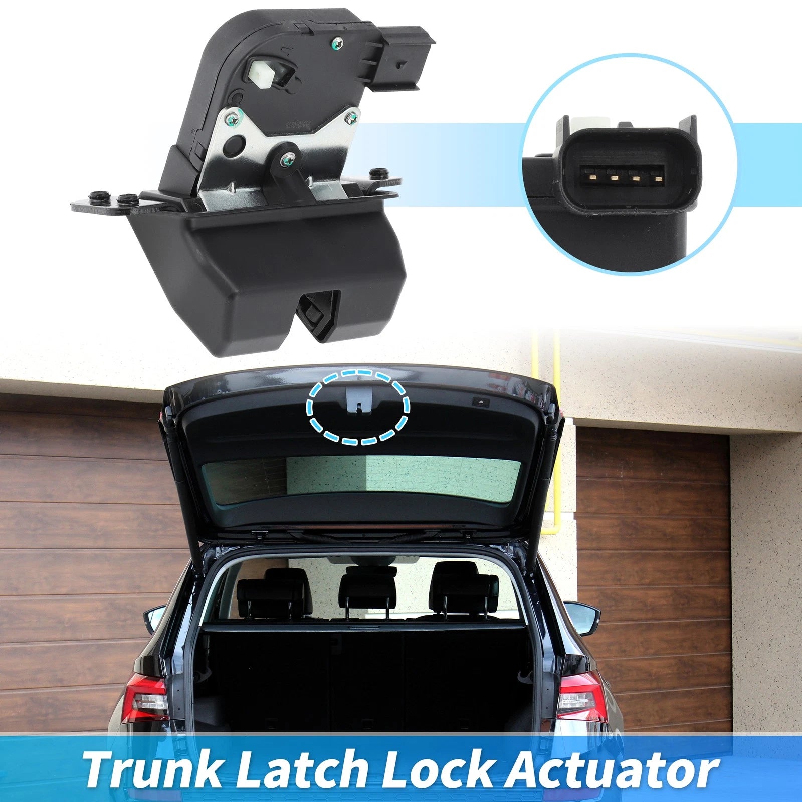 Trunk Tailgate Lock Actuator Replacement for Hyundai Santa Fe Kia Sorento (2012–2020)