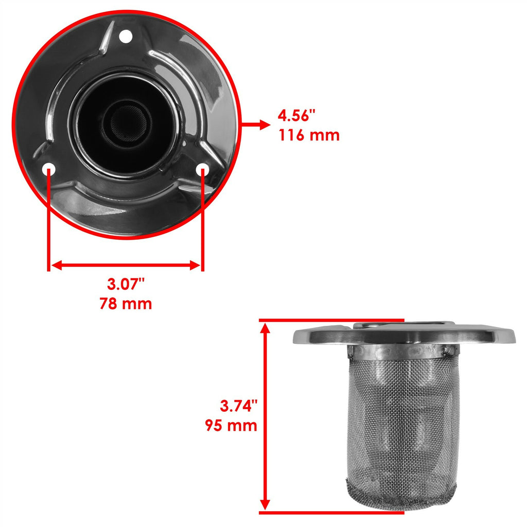 Spark Arrestor Replacement for Honda Foreman Rubicon 500 TRX500FA (2005–2014)