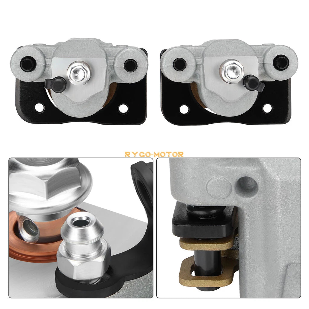 Front Brake Calipers & Pads for Arctic Cat ATV 400 (2002–2015) #1436-423 #1436-422