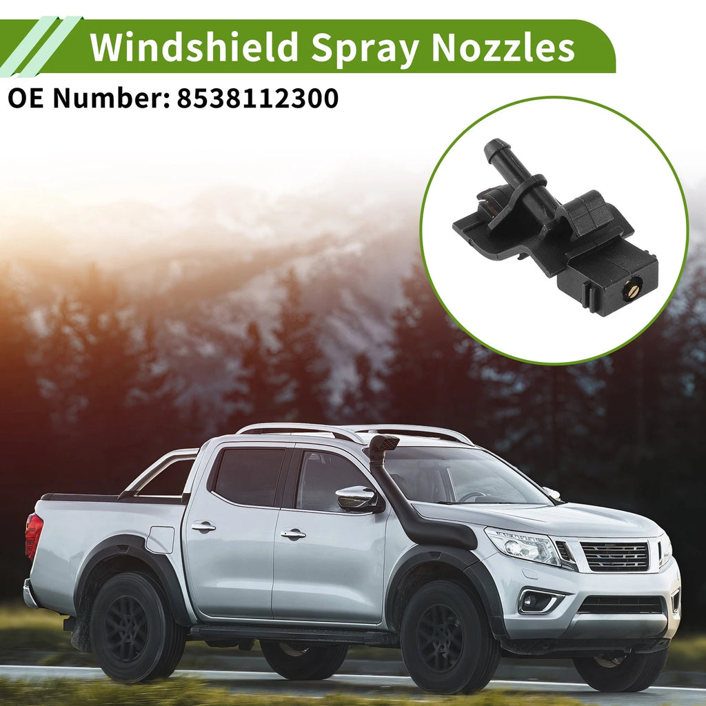 Windshield Washer Nozzle with Hose Connector for Toyota (2005–2018)