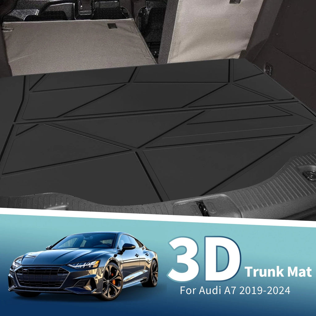 Cargo Liner Rear Trunk Mat TPE for Audi A7 S7 RS7 (2019–2024)