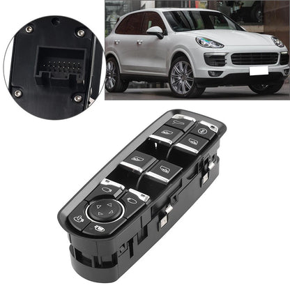 Front Left Power Window Control Switch for Porsche Cayenne Macan Panamera (2011–2018)