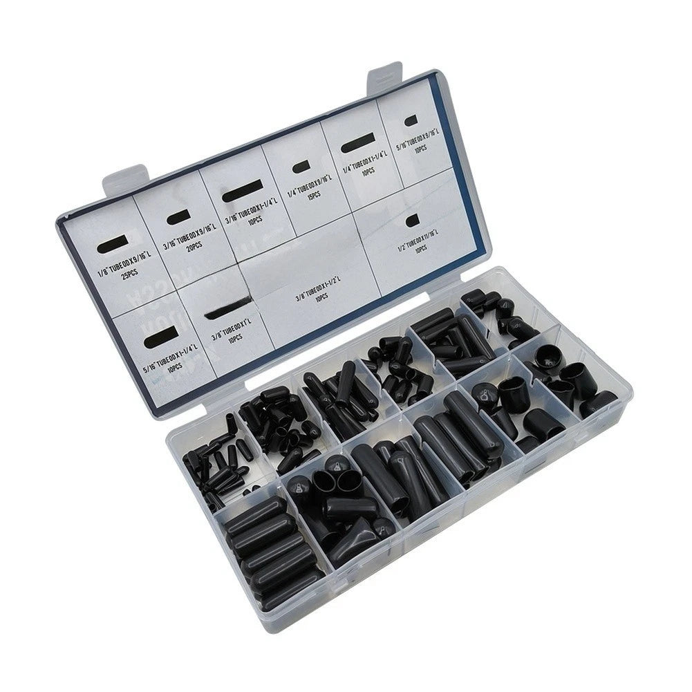 130PCS PVC dust covers for pipe threads and fitting ends (Industrial Grade)