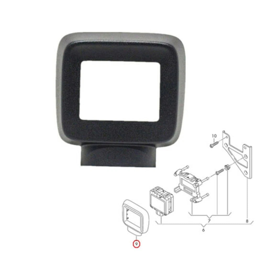 Cruiser Sensor Cover for Acc Black Lightweight