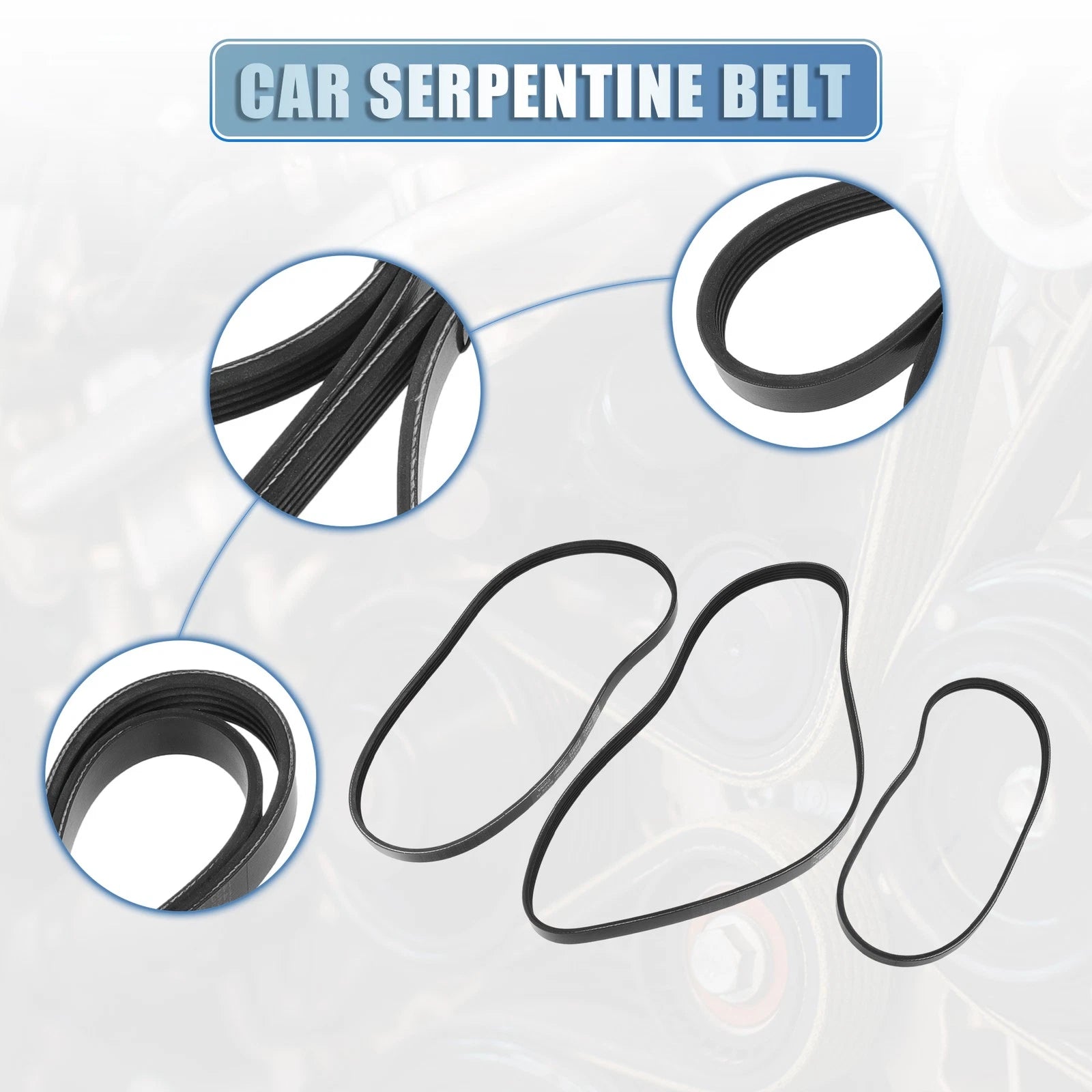 Serpentine Belt Fit for Toyota Corolla Base Sedan (2003–2008)