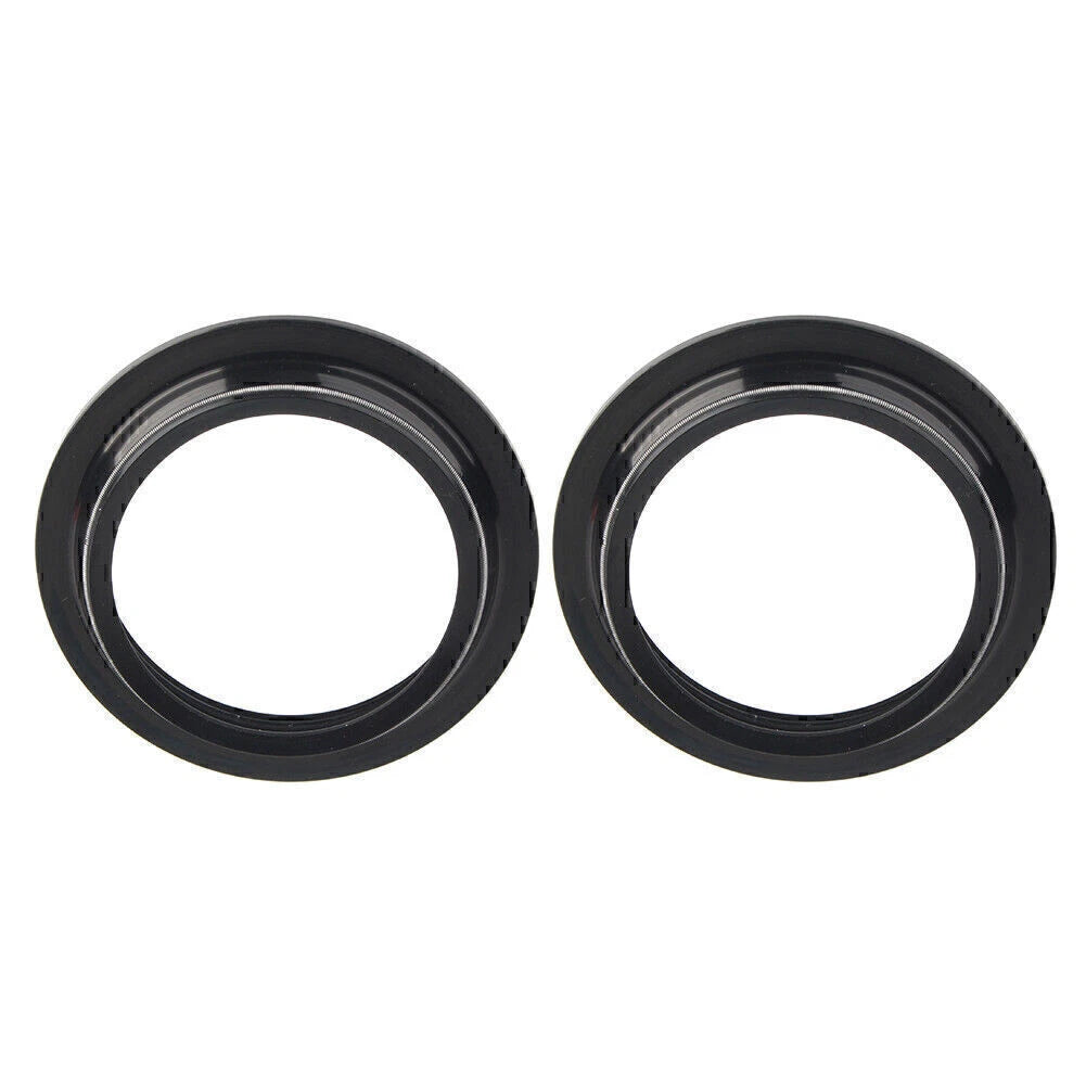 2X Fork Dust Seal for Motorcycle (43X55 MM)