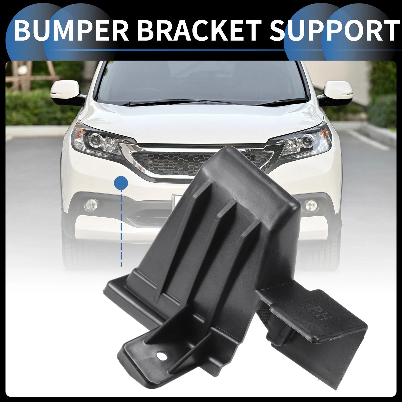 Right Front Bumper Retainer Bracket for Hyundai Elantra (2019–2020)