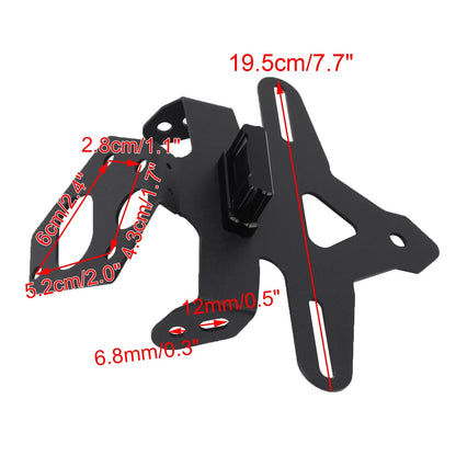 License Plate Holder Frame for Street Triple 765 R/RS (2020–2025)