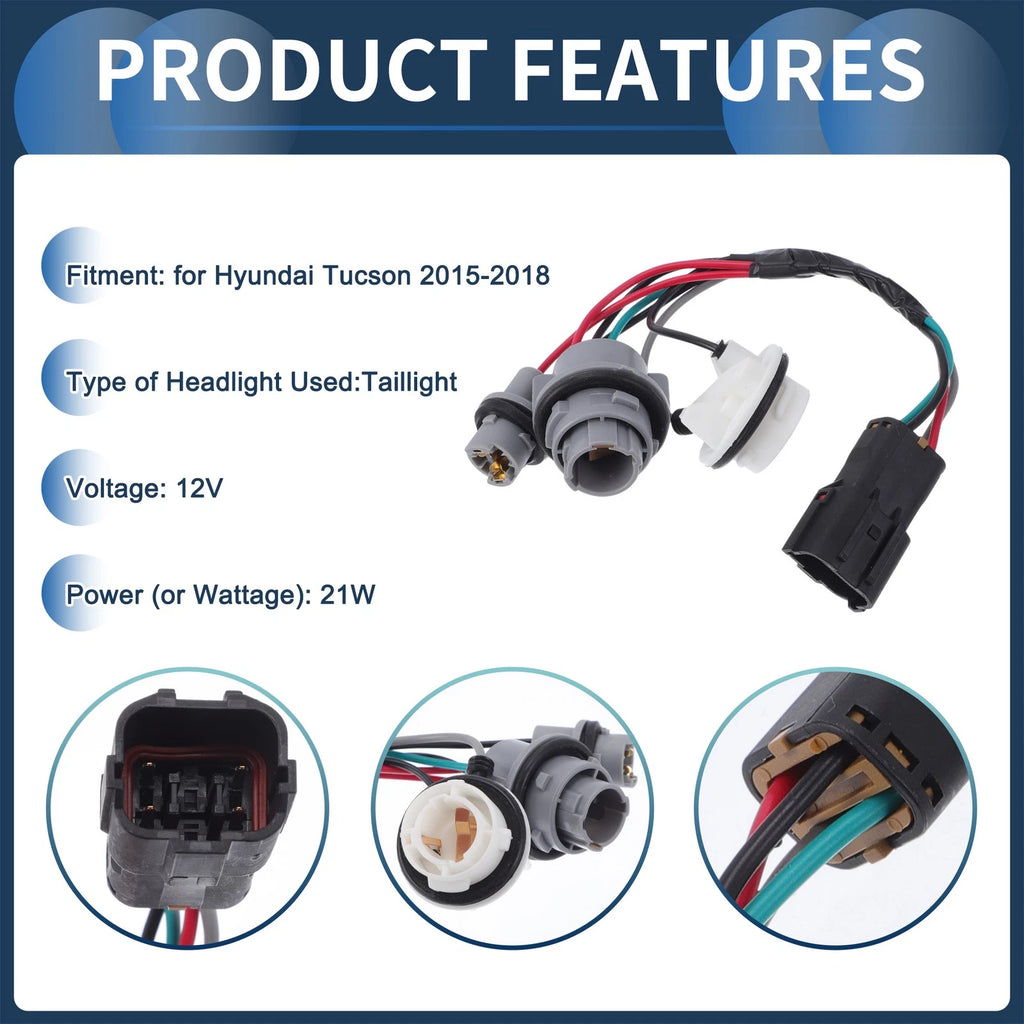 Headlight Wiring Harness Assembly for Hyundai Tucson (2016–2021)
