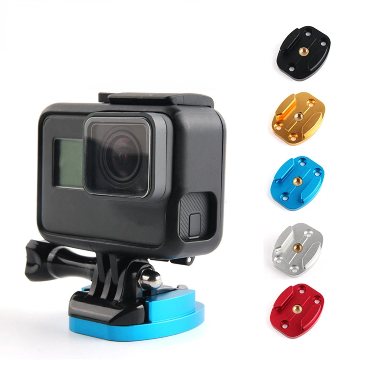 Metal Tripod Head Base Plate Bracket for GoPro Hero 7 8 9