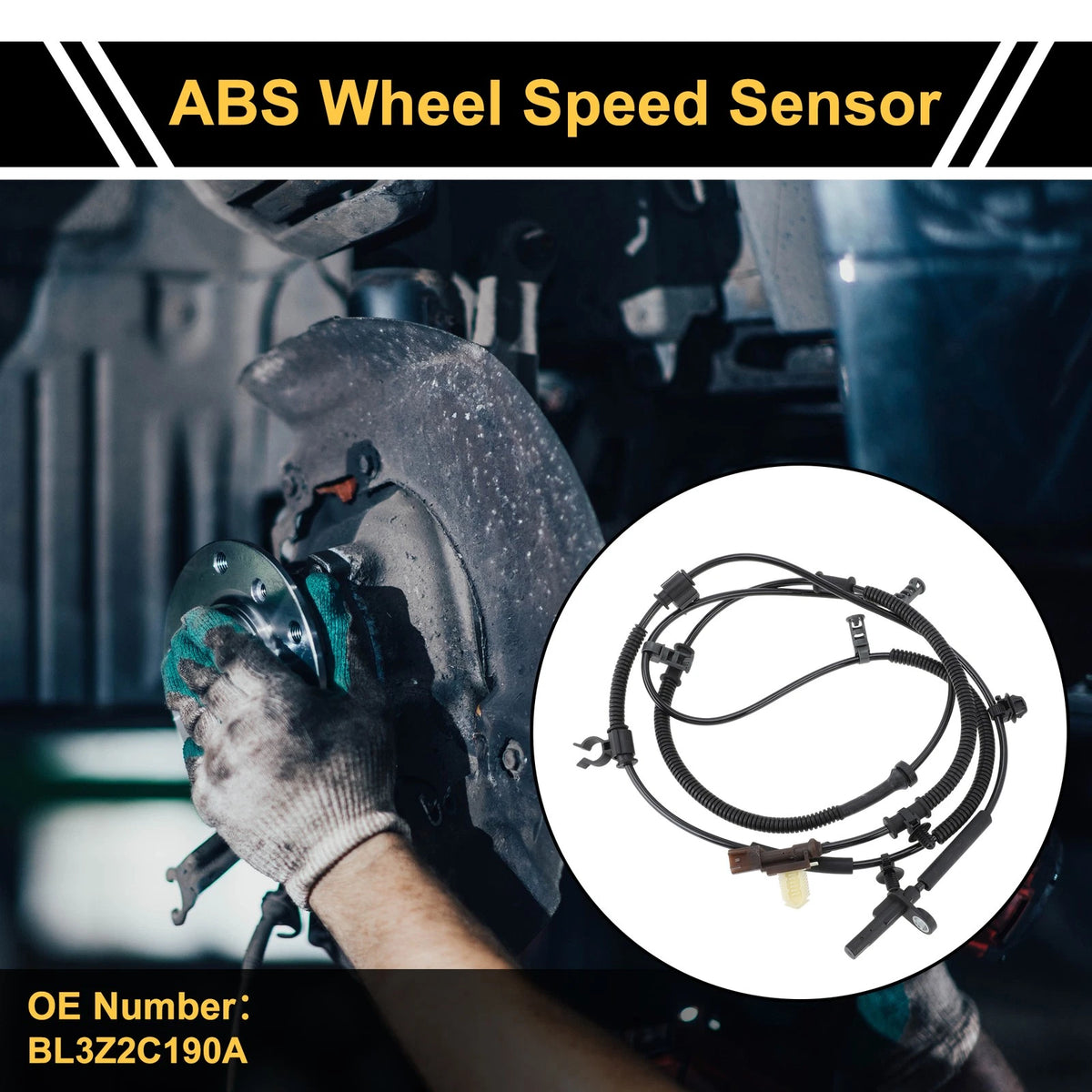 ABS Wheel Speed Sensor No.BL3Z2C190A for Lincoln Mark LT (2006–2008)