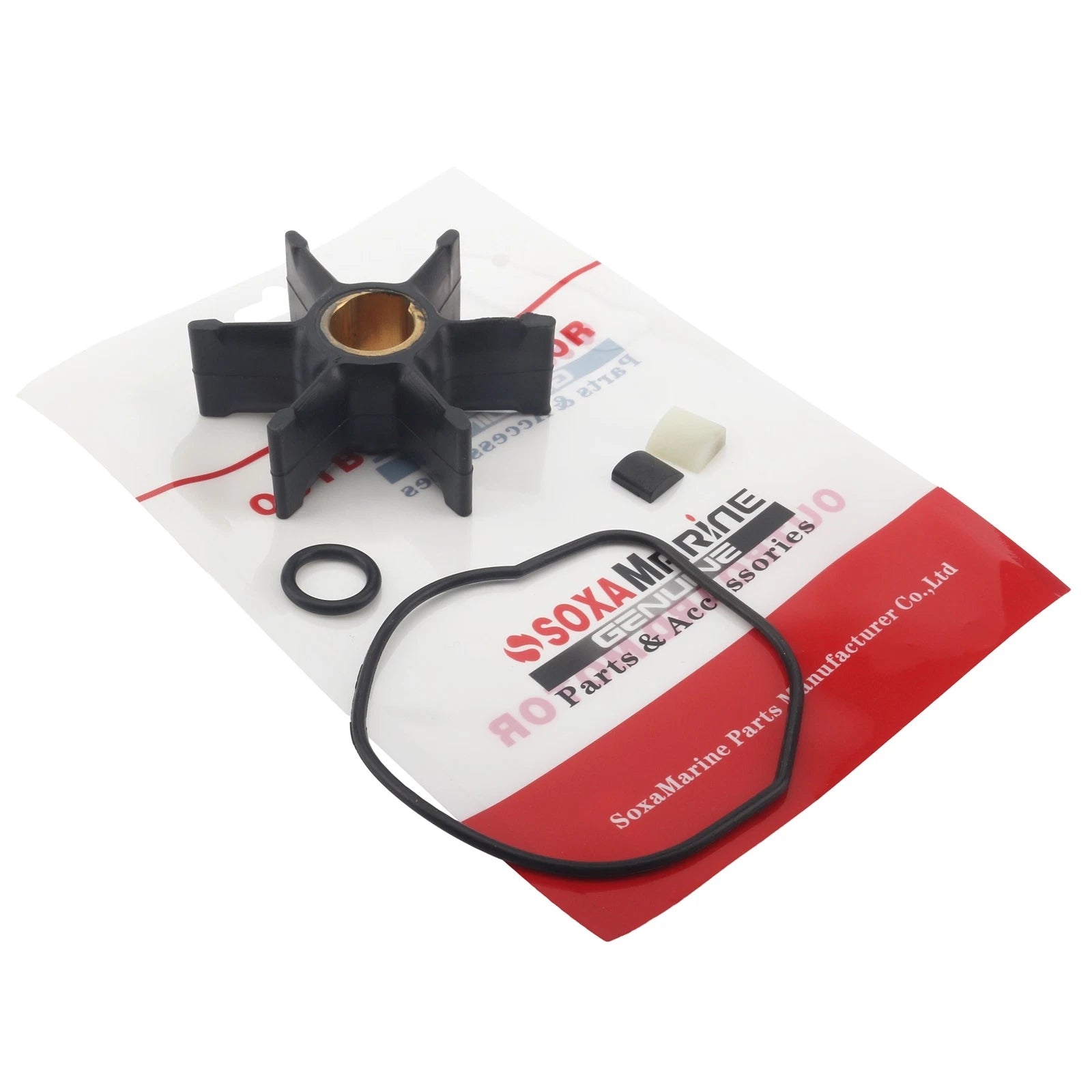Water Pump Impeller & Key for Evinrude Johnson Outboard (0777828)